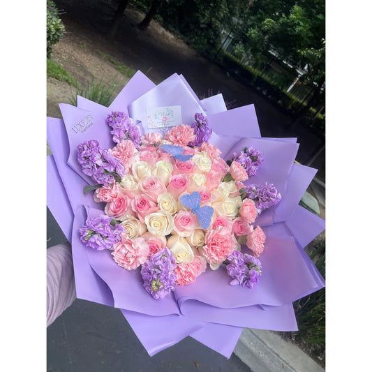 75 Rose Bouquet Wrap